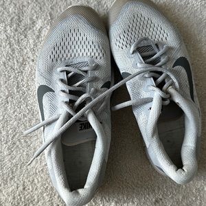 Gray and black Nike-good shape size 7.5
